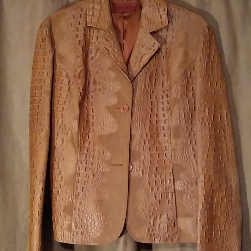 Nicola Berti Italian leather jacket